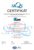 ADM ISOcertifikat